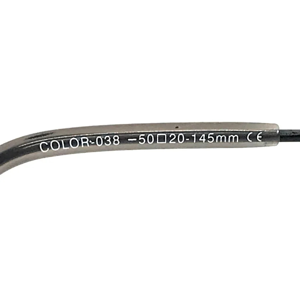 Aristar Eyeglasses Frames COLOR038 6953 Black Gray Carbon Fiber 50-20-145